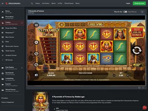 Dragonara Online Casino - Exciting Gaming Experience
